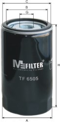 Filtru ulei TF 6505 MFILTER